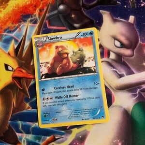 Pokemon slowbro  XY Breakpoint  20/122 Card 2016